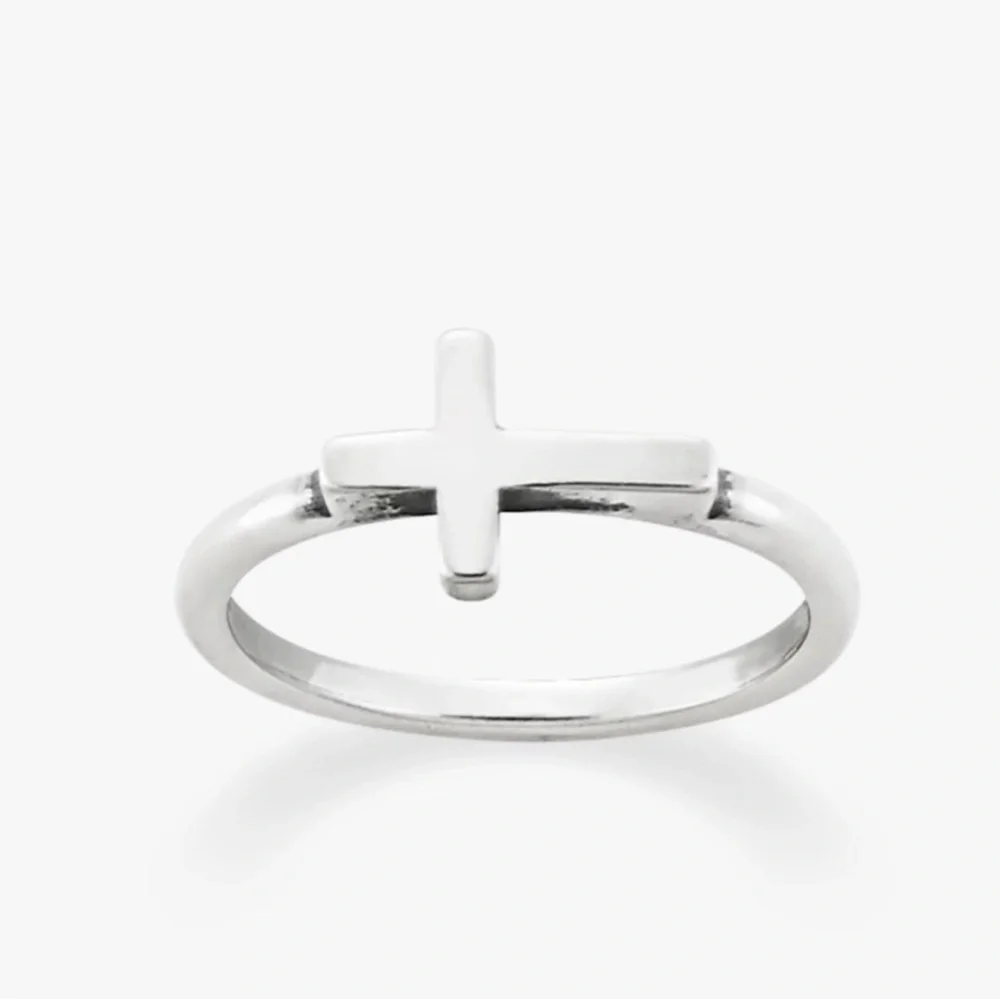James Avery Horizon Cross Ring - Picture 1 of 4